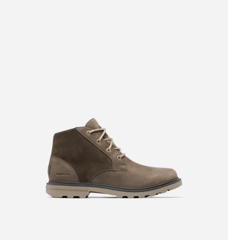 Buty Chukka Męskie Sorel Carson Khaki | Polska-7521NXMSB