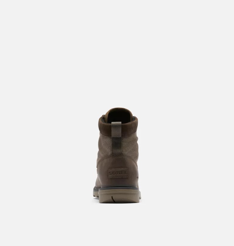 Buty Wodoodporne Męskie Sorel Carson Moc Khaki | Polska-6342ERZDY