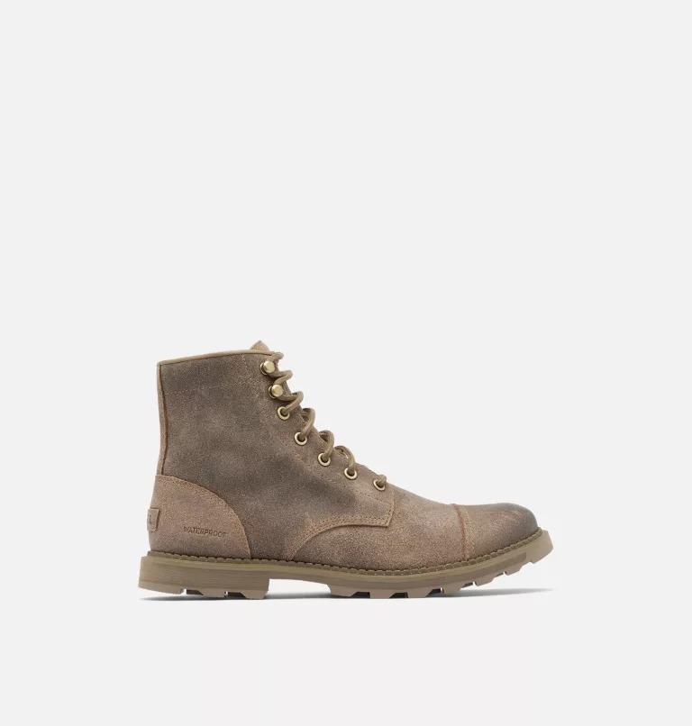 Buty Wodoodporne Męskie Sorel Madson Ii Chore Khaki | Polska-1394OWCLA