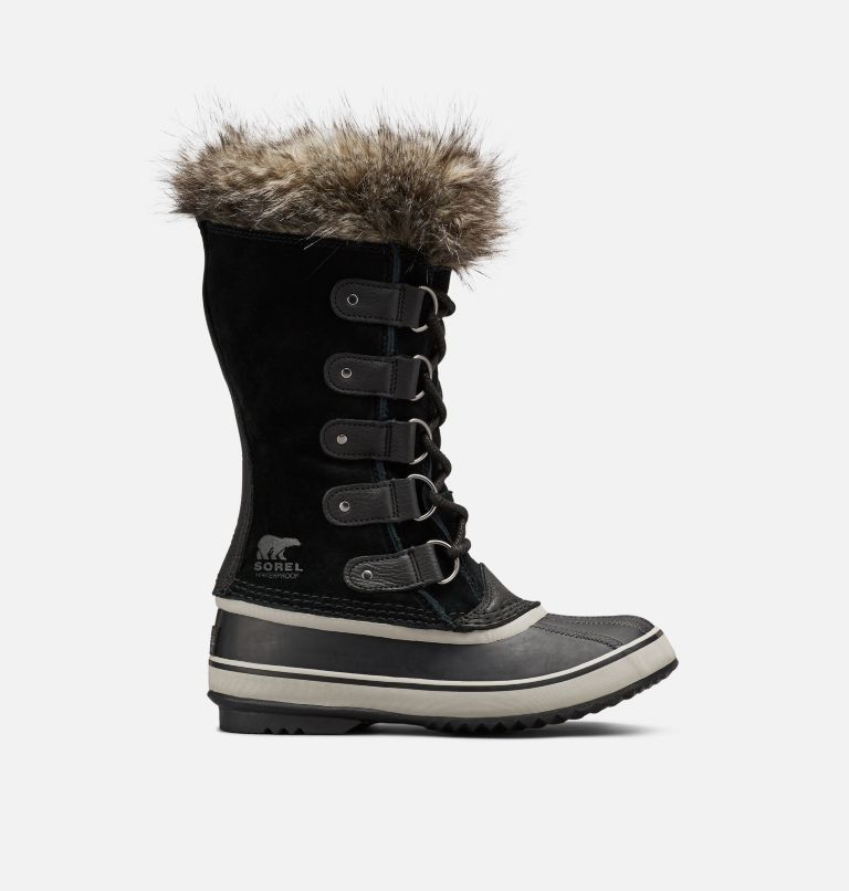 Buty Zimowe Damskie Sorel Joan Of Arctic Czarne | Polska-4085KYBIM