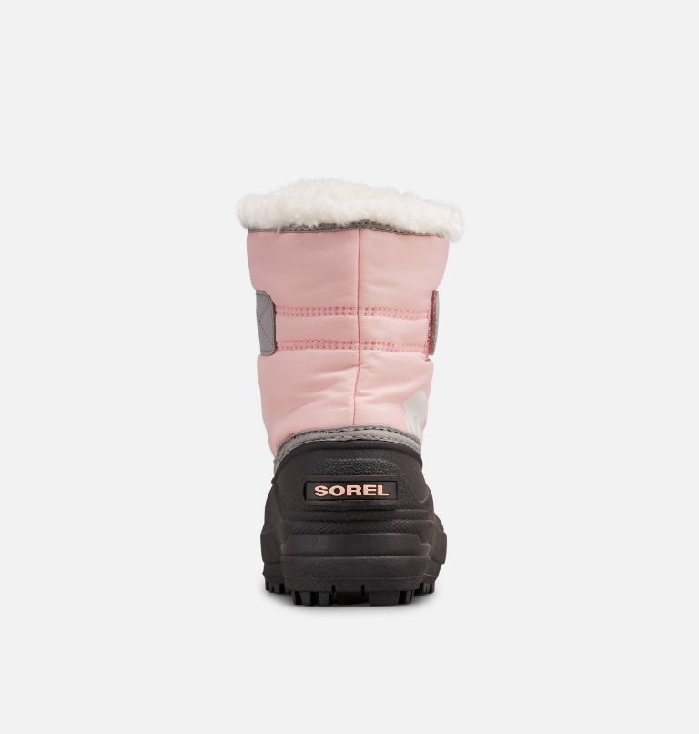 Buty Zimowe Dziecięce Sorel Snow Commander Beżowe Czarne | Polska-0581UHOEX