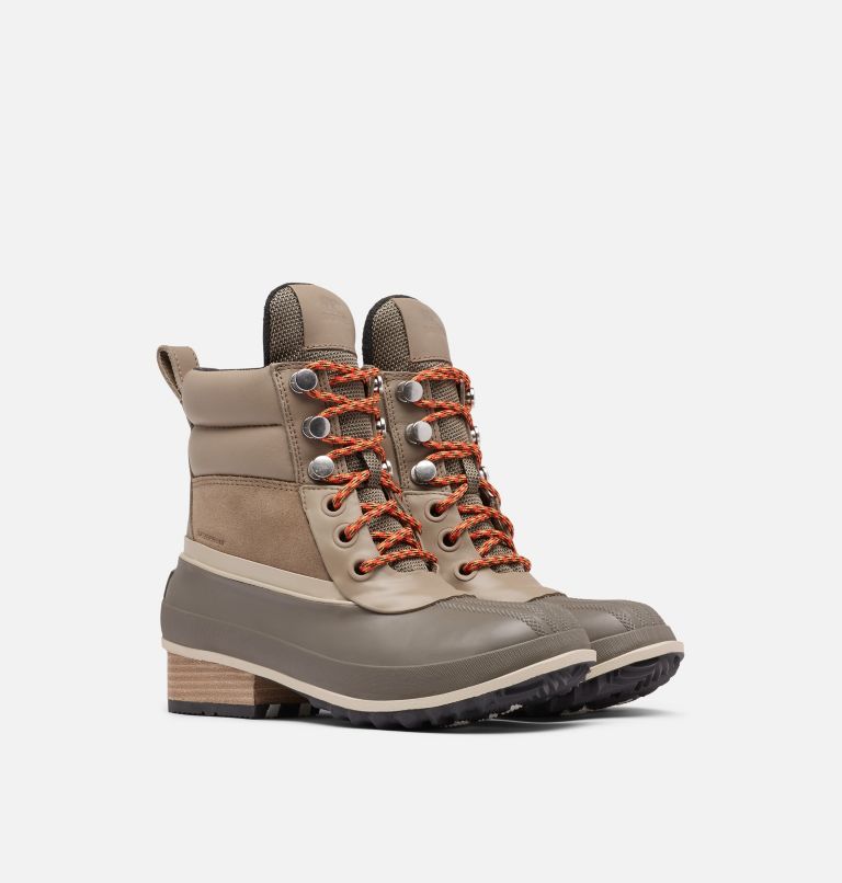 Kalosze Damskie Sorel Slimpack Iii Hiker Duck Khaki | Polska-8317QETPX