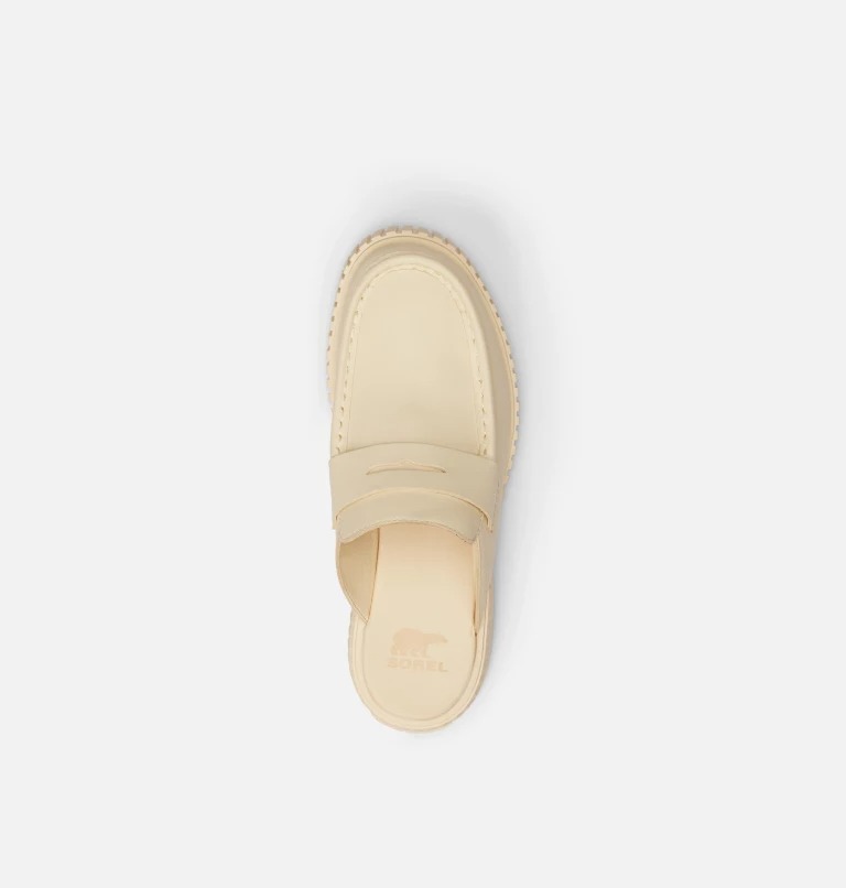 Loafersy Damskie Sorel Ona Ave Kremowe | Polska-2478WPIMV