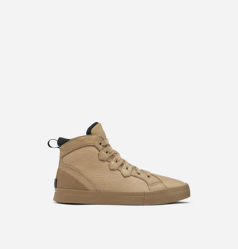 Trampki Męskie Sorel Caribou Mid Khaki | Polska-0325CBQVA