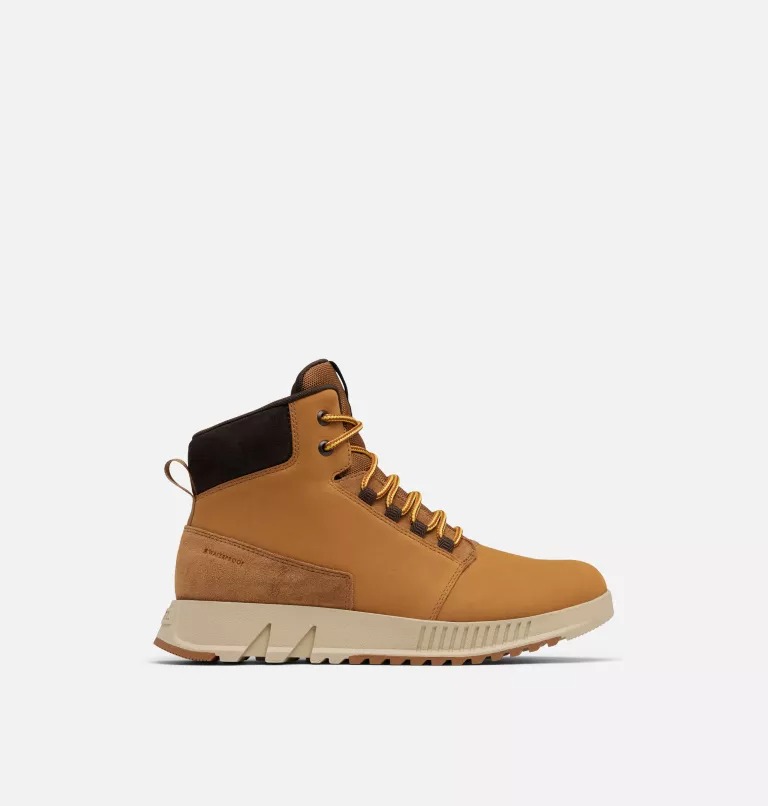 Trampki Męskie Sorel Mac Hill Lite Mid Plus Waterproof Brązowe | Polska-8761SUJYT