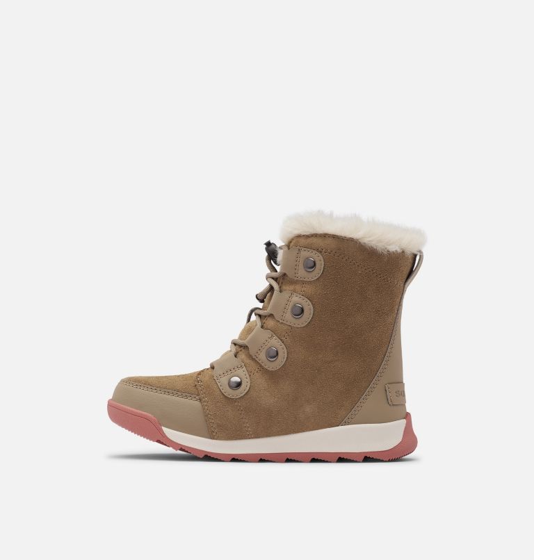 Śniegowce Dziecięce Sorel Whitney Ii Suede Khaki | Polska-7486JAEVF